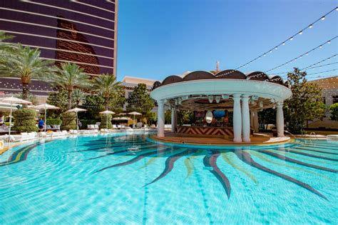 topless pool las vegas|This secret hotel pool has great views of the Vegas strip!.